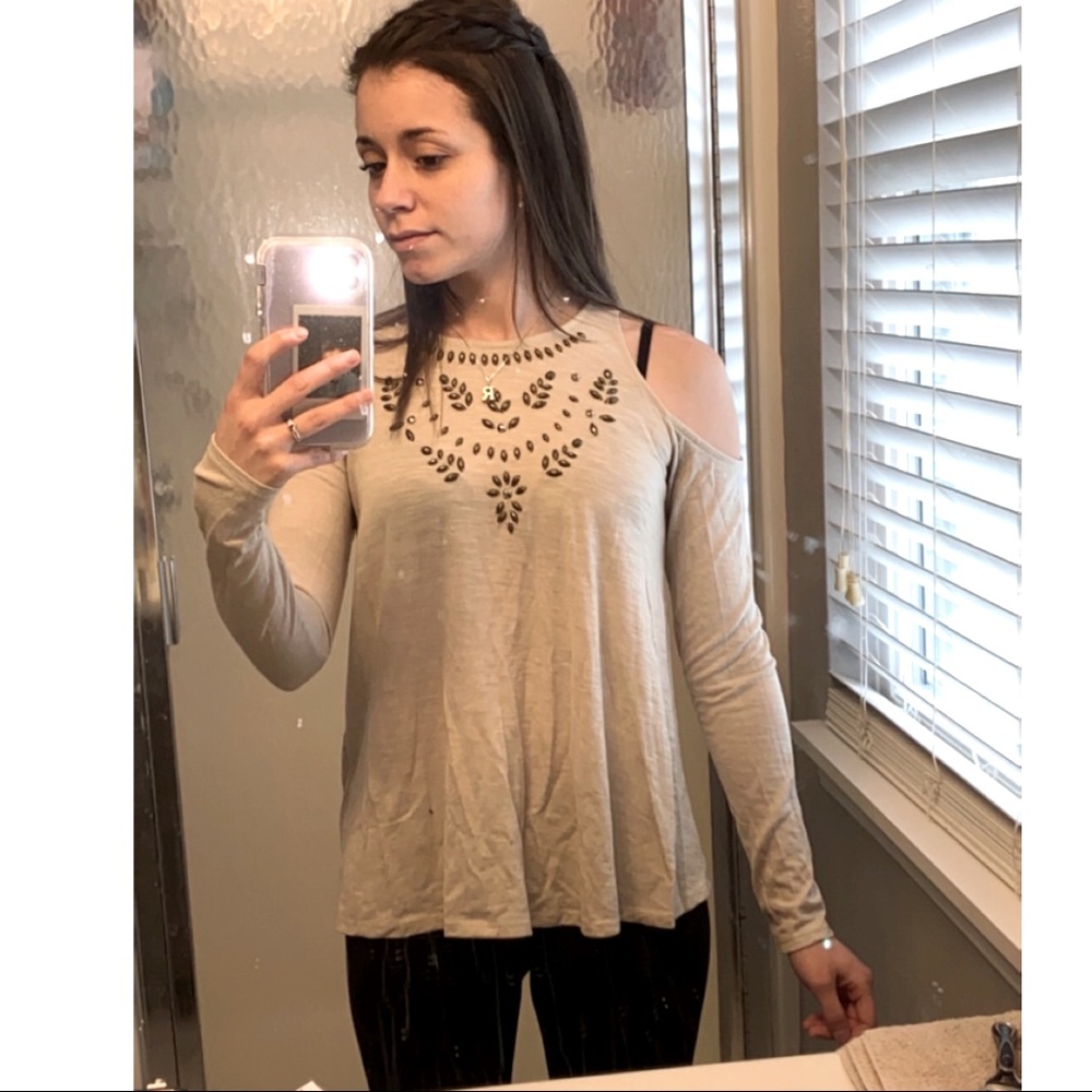 Cold Shoulder Shirt